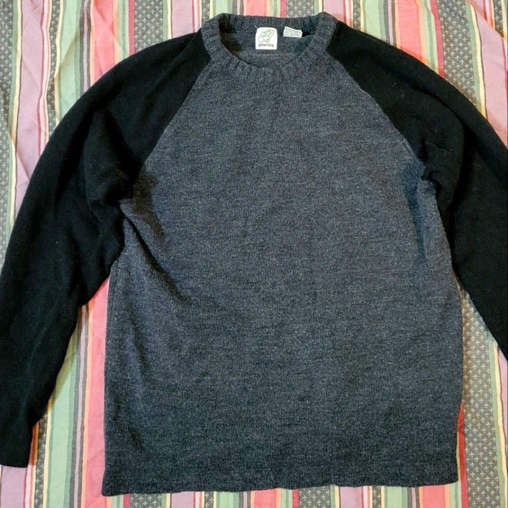 Gray sweater